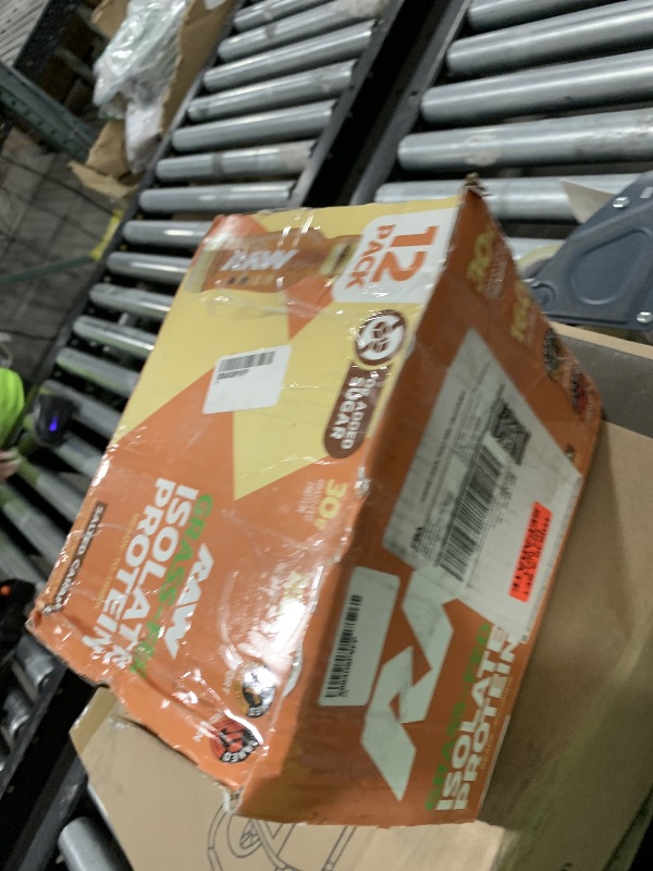 Photo 1 of RAW Ready-to-Drink Protein Shake, Salted Caramel - RTD Protein Drinks with Grass-Fed Whey Protein Isolate for Post-Workout - Zero-Sugar & Gluten-Free Meal Replacement Drink & Breakfast Shake, 12 Fl Oz