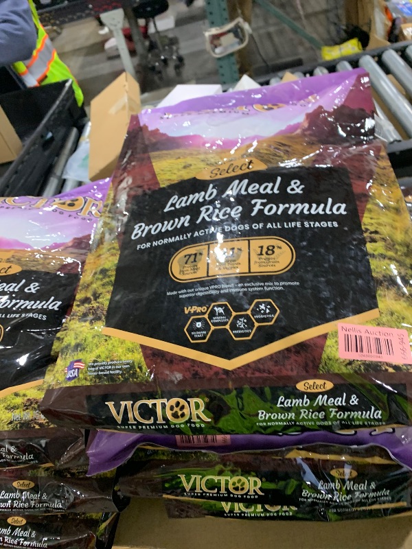 Photo 1 of VICTOR Super Premium Dog Food – Lamb Meal & Brown Rice Formula - Gluten-Free Dry Dog Food for All Normally Active Dogs of All Life Stages – Ideal for Dogs with Meat Protein Allergies, 15 lb
