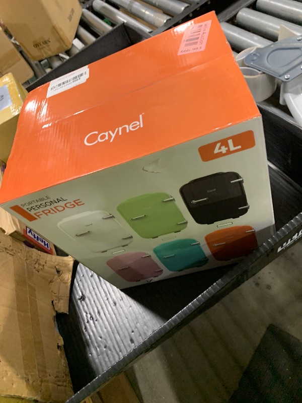 Photo 1 of CAYNEL Mini Fridge Portable Thermoelectric 4 Liter Cooler and Warmer for Skincare, Eco Friendly Beauty Fridge For Foods,Medications, Cosmetics, Breast Milk, Medications Home and Travel