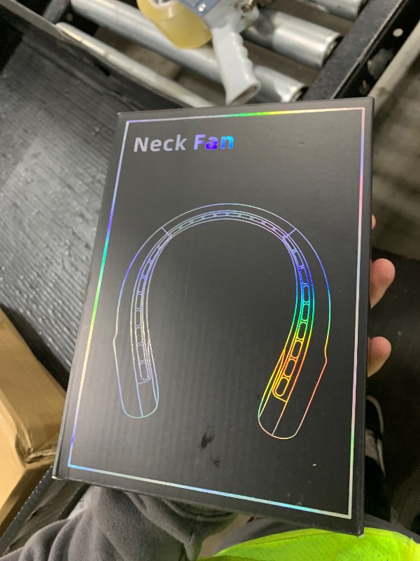 Photo 1 of KIDEE Neck Fan, Portable Bladeless Neck Fans, Upgrade 360° Airflow, Super Quiet, 3 Speeds, 4000mAh Personal Wearable Neck Fan, Upgraded Cooling Air Volume USB Rechargeable Hands Free Fan