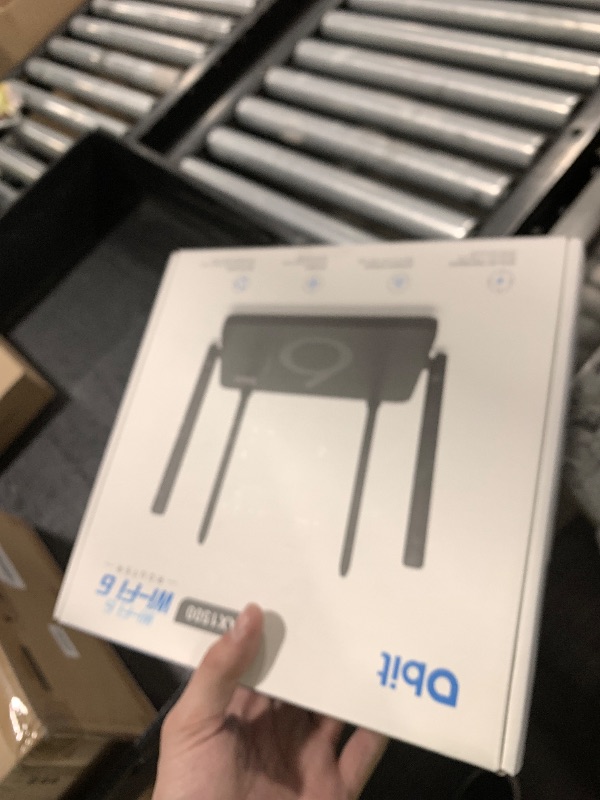 Photo 1 of DBIT AX1500 WiFi 6 Router Dual Band Wireless Internet Router, Wireless Speed Up to 1.5 Gbps with 4* Gigabit Ethernet Ports, Beamforming, MU-MIMO, OFDMA, WPA3, IPV6, EasyMesh, Parental Controls
