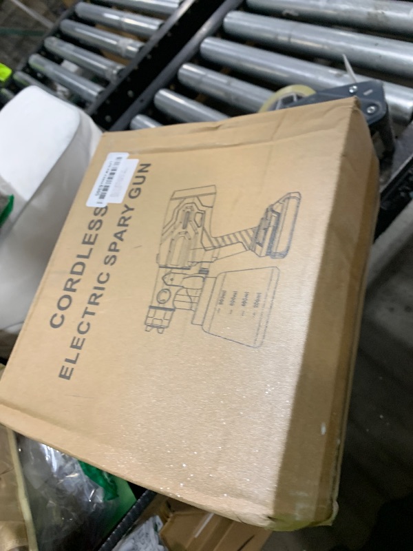 Photo 1 of Paint Sprayer for Makita 18V Battery, Cordless HVLP Paint Sprayers for Home Interior and Exterior, House Painting Stain Sprayer for Fence, Furniture, cabinets, Walls, etc. (Battery NOT Included)
