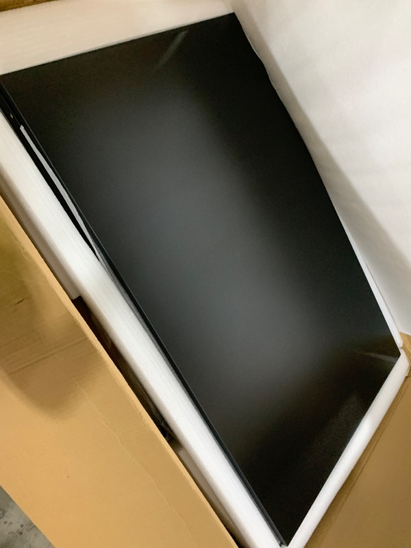 Photo 1 of Agilestic L-Shaped Standing Desk Adjustable Height, Electric Corner Standing Desk, Sit Stand Up Desk, 75x61 inch Sit Stand Computer Table, Black