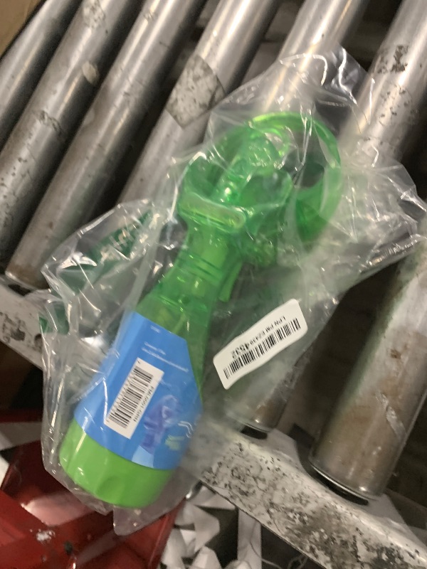 Photo 1 of O2COOL Deluxe Handheld Battery Powered Water Misting Fan (Green)