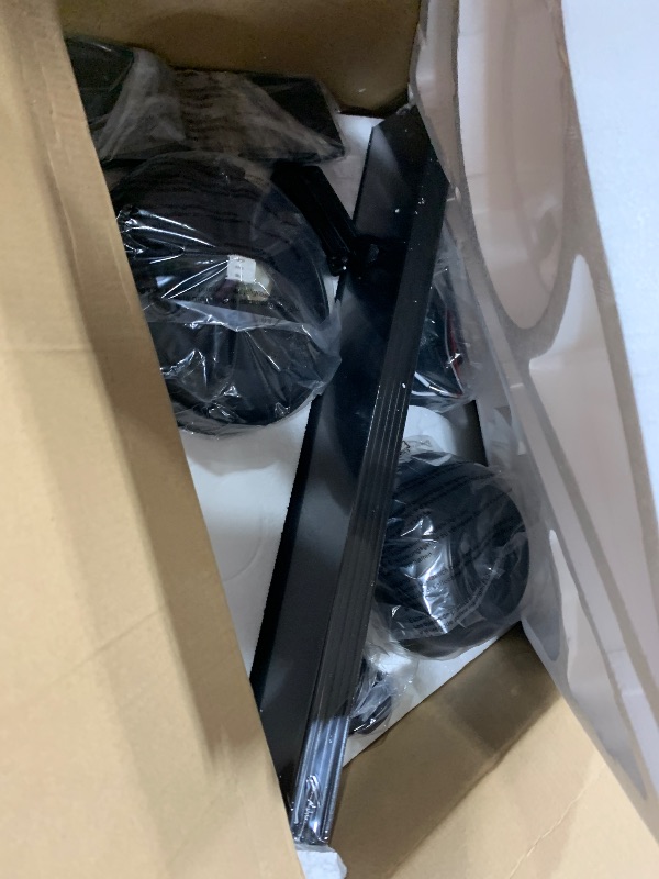 Photo 1 of ZMISHIBO 52" Ceiling Fans with Lights, Black Modern Ceiling Fan with Remote, Farmhouse Indoor Ceiling Fan with Dual Finish Blades, Quiet & Strong Motor, Bright LED Light.
