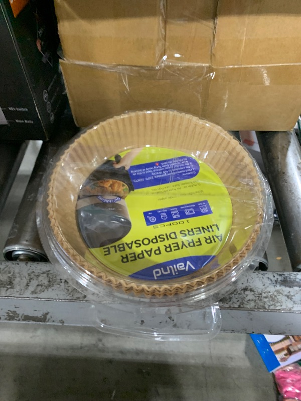 Photo 1 of 100Pcs Small Air Fryer Liners Disposable, Parchment Sheets Round, 6.5 Inch Round Airfryer Paper Basket Bowl Liner for Baking Cooking Food