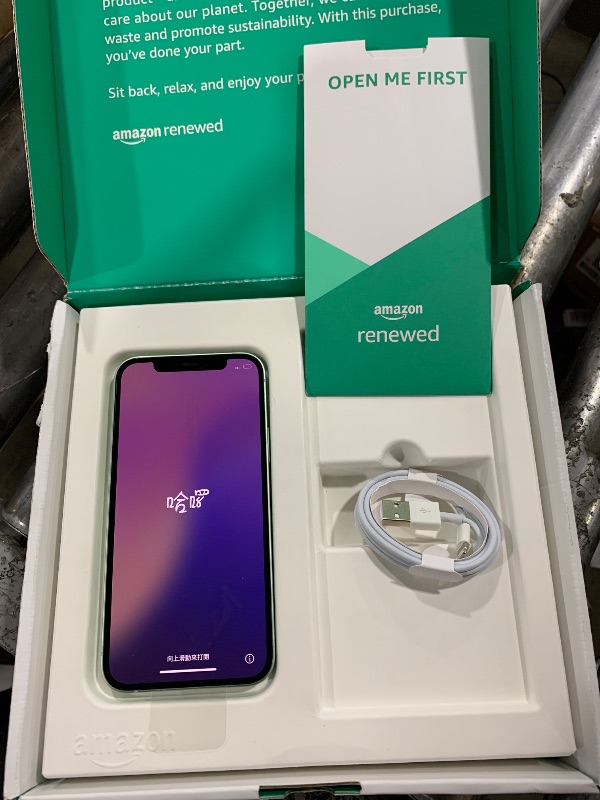Photo 1 of Apple iPhone 12, 64GB, Green - Unlocked (Renewed Premium)