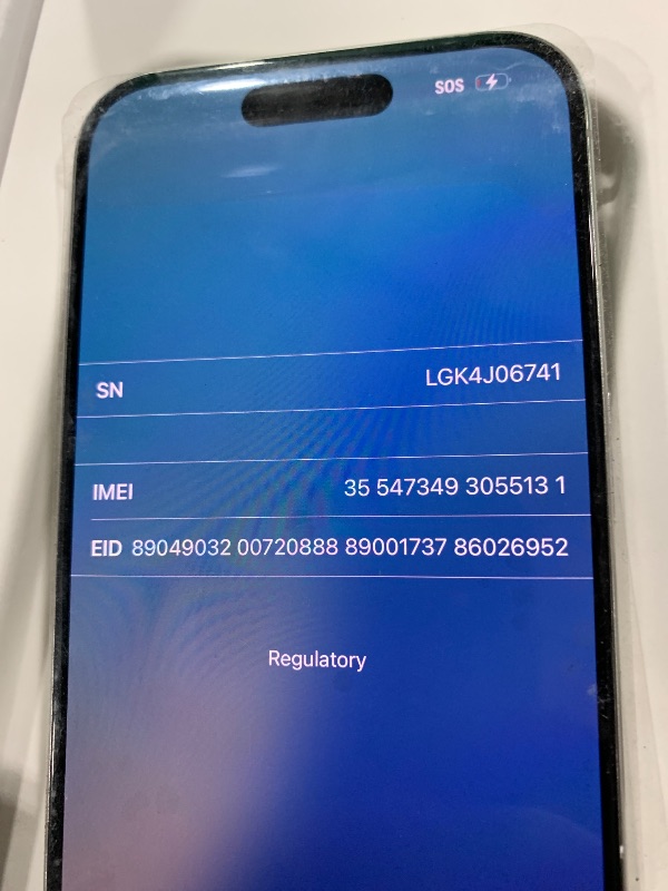 Photo 1 of Apple iPhone 15 Pro, US Version, 128GB, White Titanium - Unlocked (Renewed Premium)