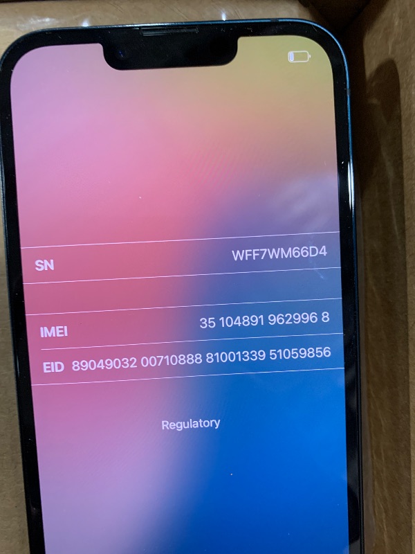 Photo 1 of Apple iPhone 14, 256GB, Midnight - Unlocked (Renewed)