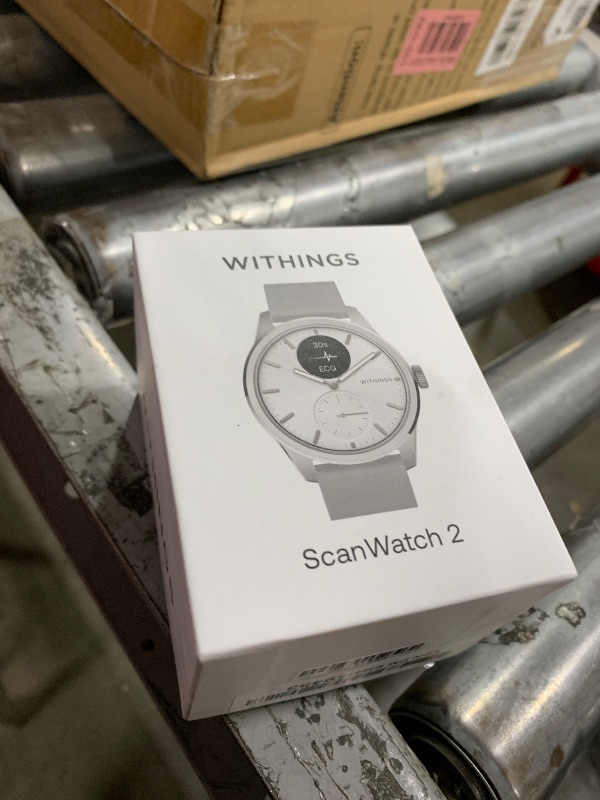 Photo 1 of Withings ScanWatch 2 - Hybrid Smart Watch, Heart Rate Monitoring, Fitness Tracker, Cycle Tracker, Sleep Monitoring, GPS Tracker, 30-Day Battery Life, Android & Apple Compatible, HSA/FSA