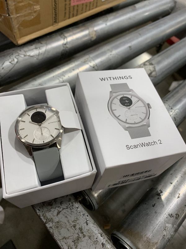 Photo 1 of Withings ScanWatch 2 - Hybrid Smart Watch, Heart Rate Monitoring, Fitness Tracker, Cycle Tracker, Sleep Monitoring, GPS Tracker, 30-Day Battery Life, Android & Apple Compatible, HSA/FSA