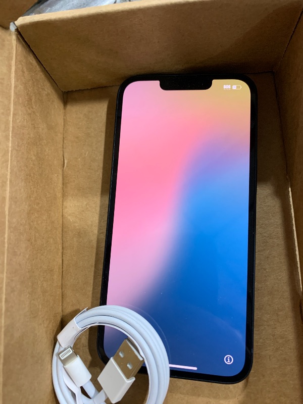 Photo 1 of Apple iPhone 13, 128GB, Midnight - Unlocked (Renewed Premium)