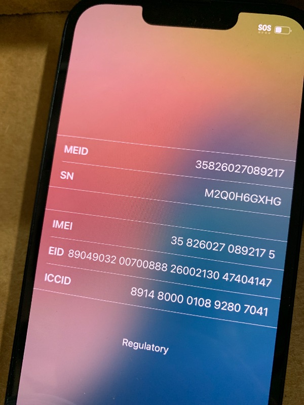 Photo 1 of Apple iPhone 13, 128GB, Midnight - Unlocked (Renewed Premium)