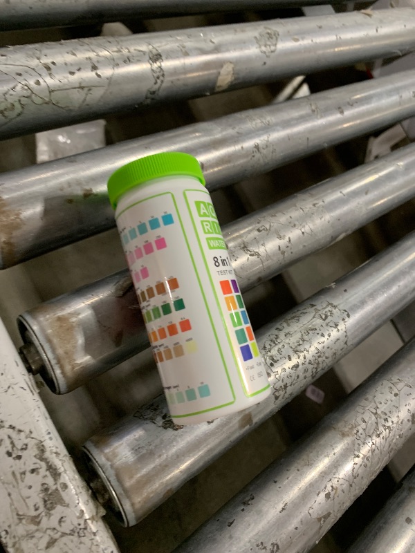 Photo 1 of AAwipes Aquarium Ammonia Test Strips 8-in-1 |100 Strips | Quick & Accurate Water Testing for Freshwater & Saltwater Tanks -Test pH, Carbonate, Alkalinity, Hardness, Chlorine, Nitrite, etc. (K02-100)