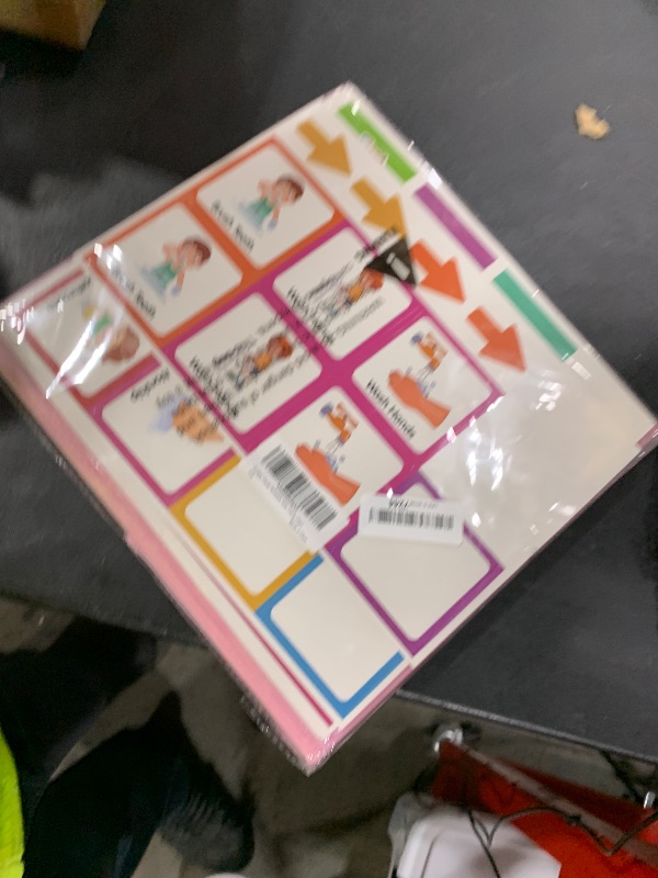 Photo 1 of Godery Large Visual Schedule for Kids Chore Reward Chart,Bedtime Routine Chart for Toddlers,Double Side Schedule Board with 109 Cards for Home School Planner,Autism Learning Materials (Pink)