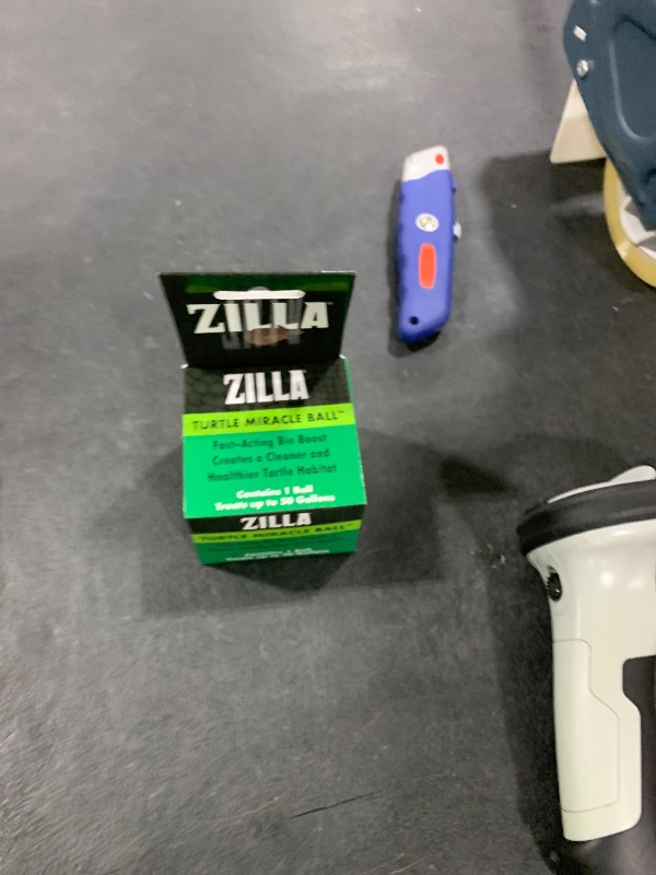 Photo 1 of Zilla Pet Turtle Miracle Ball, Odor and Sludge Remover, for Cleaner and Healthier Turtle Habitats and Aquariums, Treats up to 50 Gallons