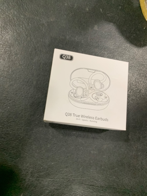 Photo 1 of Wireless Earbuds, 2025 New Bluetooth 5.4 Headphones Sport Earphones with 68Hrs Playtime LED Display ENC Noise Cancelling Mic, IPX7 Waterproof Over Ear Ear Buds with Hook for Sports/Running