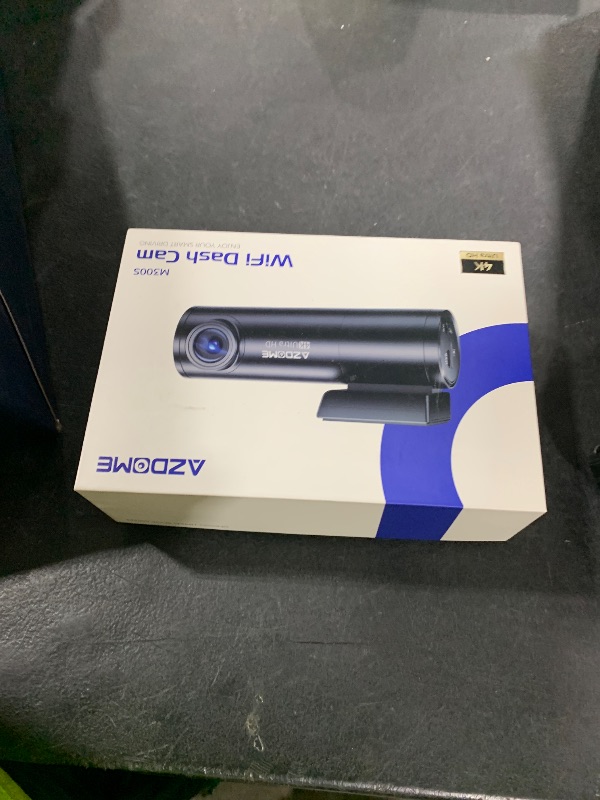 Photo 1 of AZDOME M300S 4K Ultra HD Dual Dash Cam Front and Rear, Free 64GB Card, Built-in WiFi GPS Voice Control Car Camera, Night Vision, ADAS, 24 Hours Parking Monitor, Loop Recording