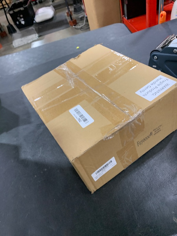 Photo 1 of Fuyoooo 2 Pcs Gold Glass Brochure Holder Stand 4 Inch Countertop Clear Literature Trifold Pamphlet Holder Flyer Brochure Display Stand for Magazine, Booklets, Menu, Journals