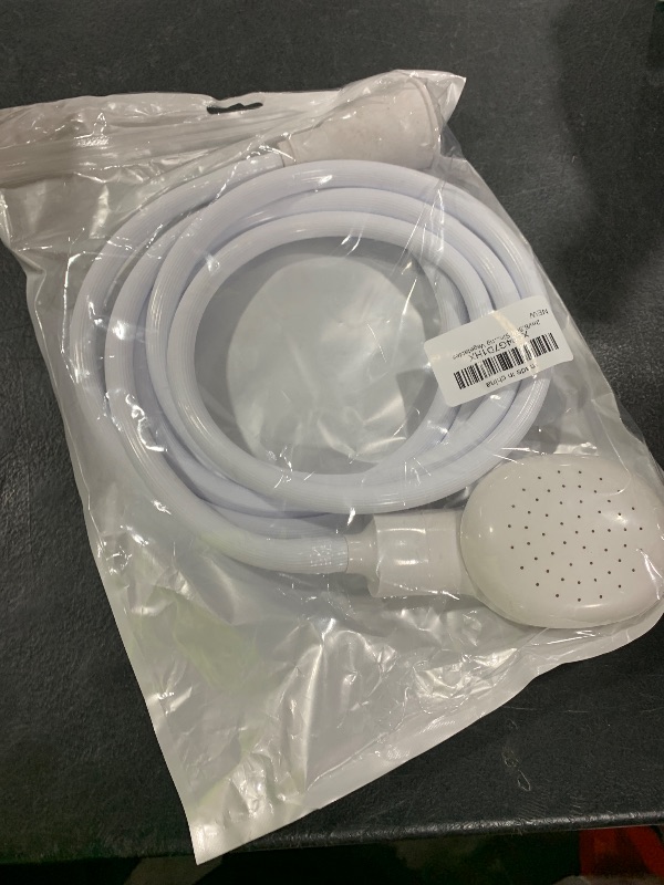 Photo 1 of 2m/6.56ft Sink Spray Rubber Hose Portable Sink Hose Faucet Sprayer Shampoo Sprayer Handheld Faucet Shower for Pets,Bathing Baby,Washing Hair,Rinsing Vegetables