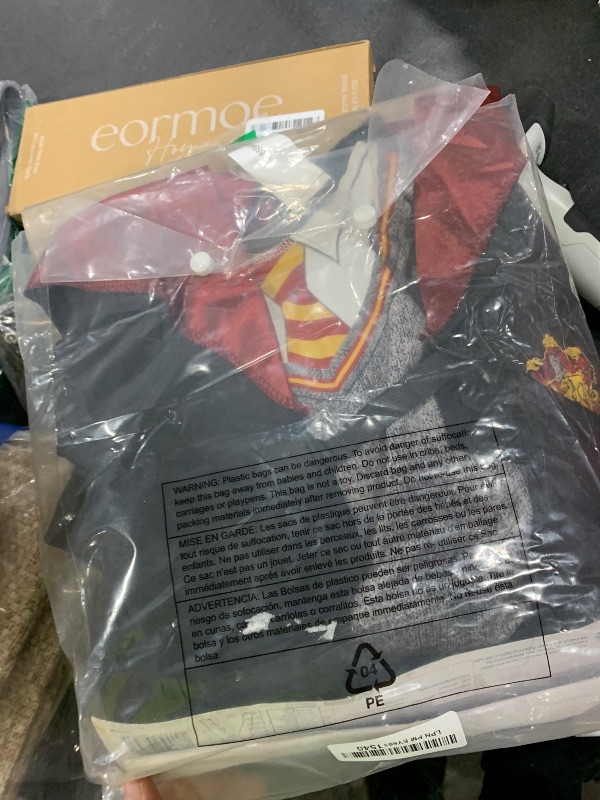 Photo 1 of Disguise Harry Potter Hermione Granger Classic Girls Costume, Black & Red, Kids Size Medium (7-8)