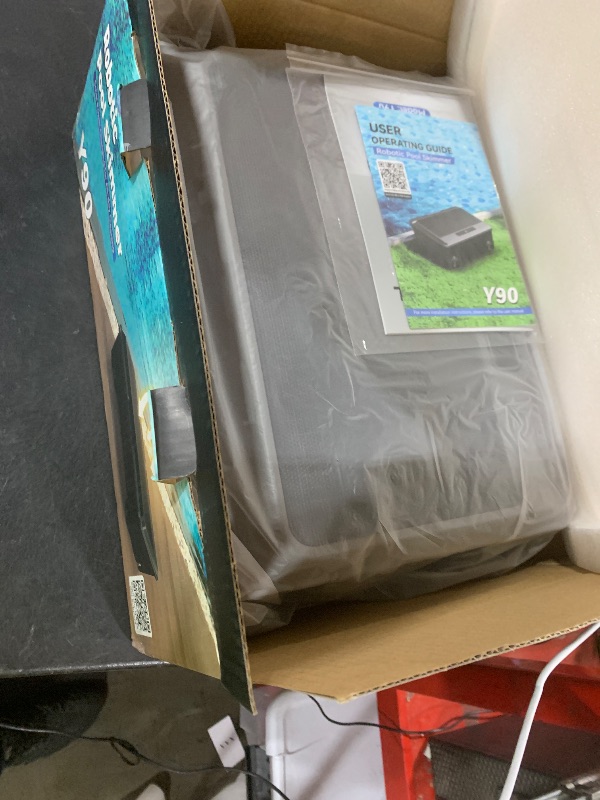 Photo 1 of 2024 Pool Skimmer Robot Solar Powered Robotic Surface Cleaner with Remote Control Dual Charging Options Smart Obstacle Avoidance 12 Hours Continuous Cleaning Ideal for Above Ground Pool 25