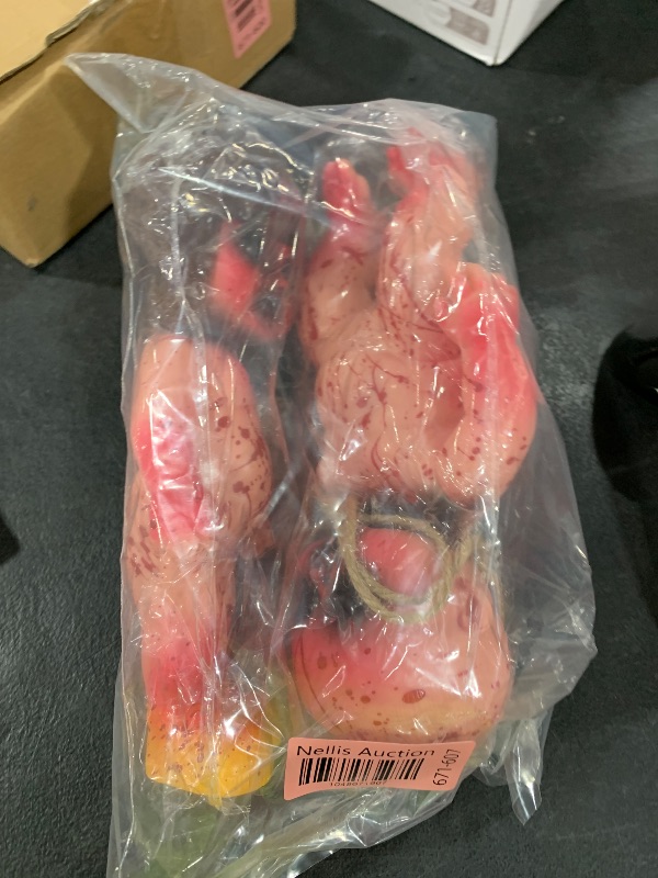 Photo 1 of YYPLIAN 2pcs Halloween Creepy Dolls,10 inch Bloody Haunted Doll Scary Hanging Zombie Dolls with Rope,Halloween Scary Horror Decoration Haunted House Props (Creepy Dolls, 2 PCS)