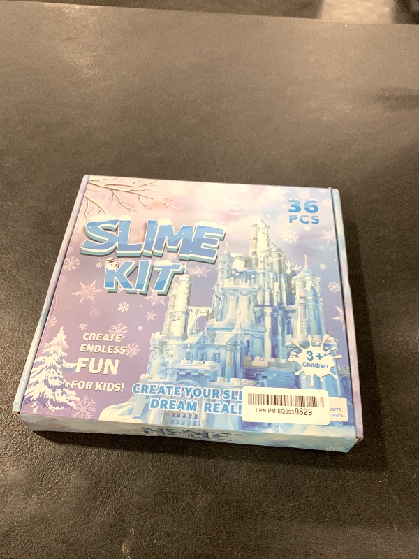 Photo 1 of 36 Pack Frozen Slime Party Favors for Kids Winter Snowflake Slime Putty Toys Christmas Easter Birthday Goodie Bag Stuffer Classroom Reward for Girls Boys Stretchy Non-Sticky Stress Relief