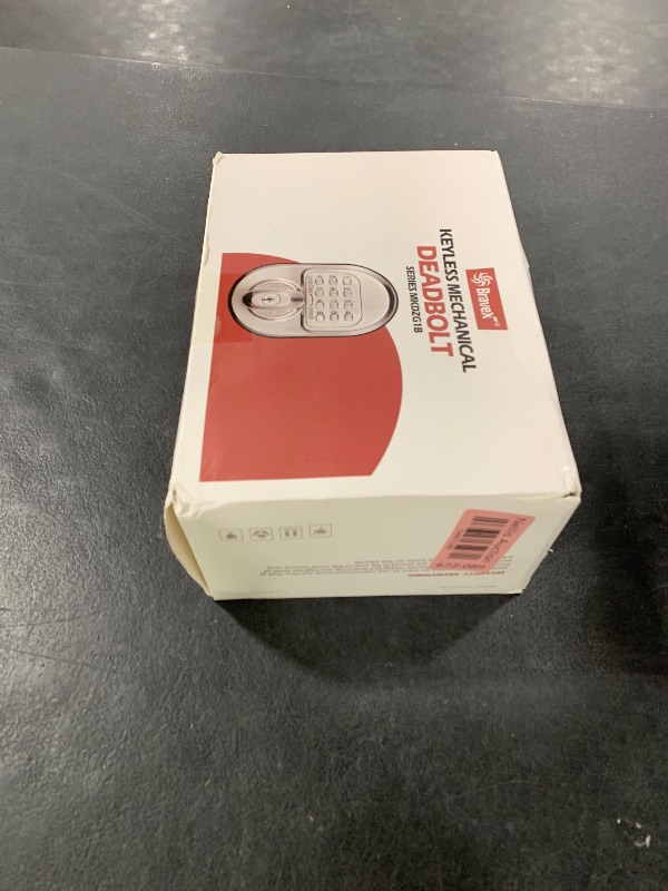 Photo 1 of Keyless Entry Keypad Deadbolt Door Lock, Sabbath Lock Zinc Alloy Commercial Grade 1 Rekeyable 100% Mechanical Shabbos Lock- No Risk of Low Power, Compatible W/ SC1 & KW1 Keyways - Round Style