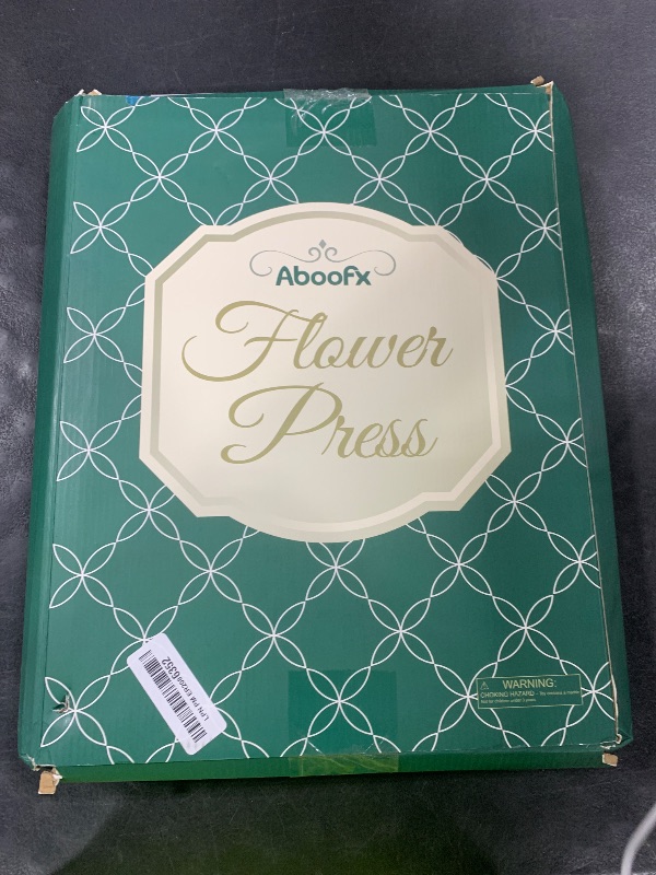 Photo 1 of Aboofx Flower Press Kit, Craft Kits 15.7" x 11.8" 6 Layers Wooden Flower Pressing Kit for Crafts Pressed Flowers and Plant for DIY Art, Preservation for Bookmark Frame Wedding Drying Kit