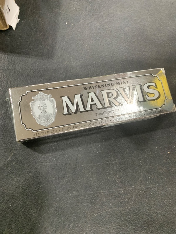 Photo 1 of Marvis Whitening Mint Toothpaste, 3.8 Ounce (Pack of 1)