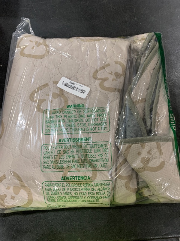 Photo 1 of FXW Washable Pee Pads for Dogs, Puppy Pads with Super Absorbent, Specifically Designed for FXW Rollick/Homeplus 24inch 6 Panels Dog Playpen, 31" Hexagon, Khaki, 1 Pack