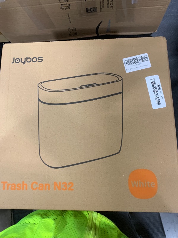 Photo 1 of MOPALL Automatic Motion Sensor Bathroom Trash Can with Lid, 3.5 Gallon Touchless Garbage Can,Waterproof Smart Trash Can Small Waste Basket for Kitchen Bedroom Office Bathroom Living Room RV