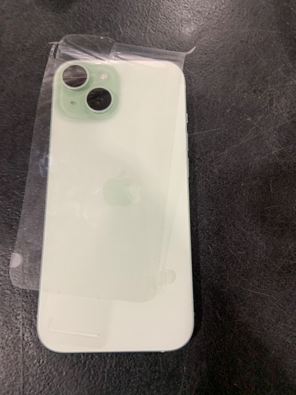 Photo 1 of Apple iPhone 15, 128GB, Green - Unlocked (Renewed)