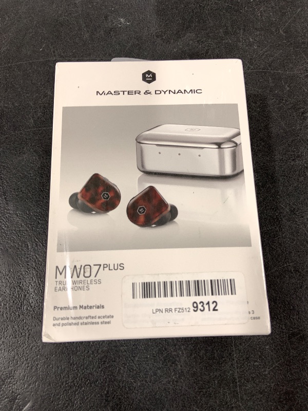 Photo 1 of Master and Dynamic MW07 Plus True Wireless Earphones - Tortoise Shell