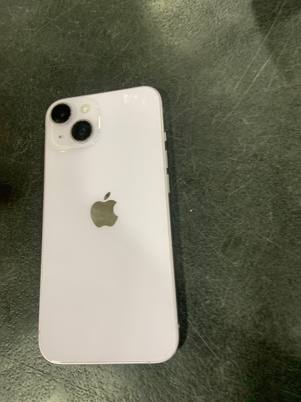 Photo 1 of Apple iPhone 14, 128GB, Purple - Unlocked (Renewed)