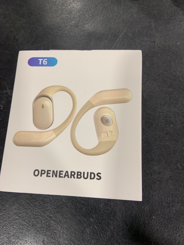 Photo 1 of TRAUSI Open Ear Wireless Earbuds Bluetooth Headphones, 50Hrs Playtime Stereo Sound Earphones with IPX7 Waterproof Ear Buds for Fitness/Travel