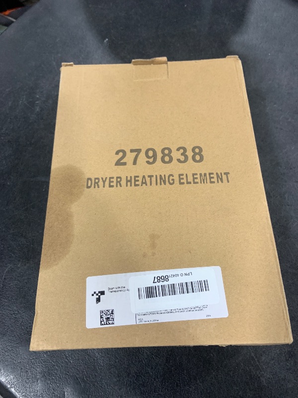 Photo 1 of 2025 UPGRADE 279838 Dryer Heating Element for Whirlpool Kenmore Roper Maytag Amana Admiral Dryer Heating Element Part Thermostat Thermal Fuse medx655dw1 500 600 70 80 Series Model 110 Dryer Part