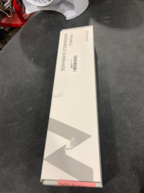 Photo 1 of [2025 Upgrade] Nmoiss Windshield Sun Shade Umbrella - [Vinyl Coating Heat Shield] Protect Car from Sun Rays & Heat Damage Keep Cool and Protect Interior, Spring Structure Edge Medium 56" L x 31" W