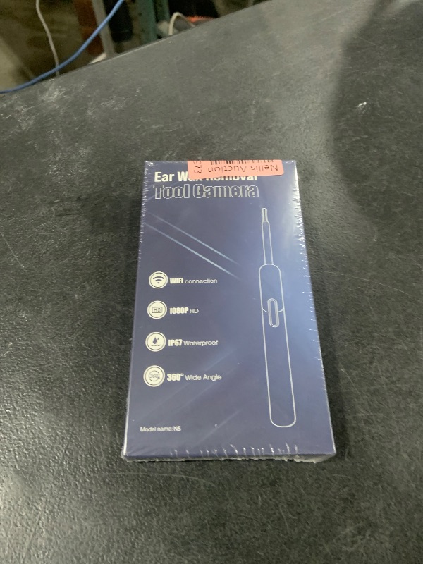 Photo 1 of Ear Wax Removal - 3 in 1 Wireless WiFi Rechargeable Ear Cleaner, FSA Eligible Items Only List, 1080P HD Camera Lens & 7 Pcs Ear Set, Ear Cleaning Kit with 15 Replacement Tips, Black