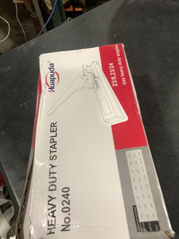 Photo 1 of Heavy Duty Stapler - Effortless 240-Sheet Office Stapler with Adjustable Paper Guide, Super Capacity with 4000 Staples