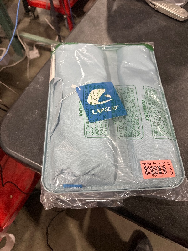 Photo 1 of LAPGEAR Compact Lap Desk - Fits up to 15 Inch Laptops - Alaskan Blue - Style No. 43103