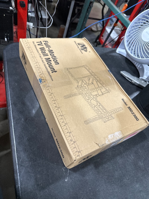 Photo 1 of Mounting Dream TV Wall Mount for 32-65 Inch Television,Mount with Swivel and Tilt, Full Motion Bracket with Articulating Dual Arms, Fits 16inch Studs, Max VESA 400X400 mm, 99lbs, MD2380