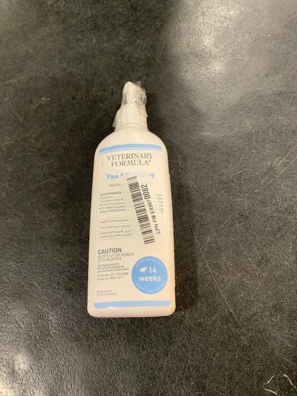 Photo 1 of Veterinary Formula Flea and Tick Spray for Dogs, 8 oz – Easy-to-Use Dog Flea Spray, Kills on Contact, Prevents Egg & Larval Development for 14 weeks