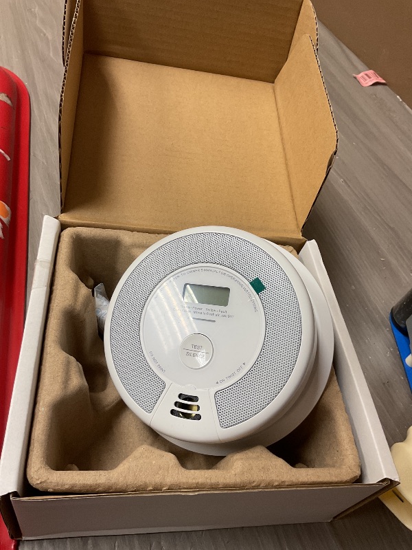 Photo 1 of X-Sense Smart Smoke Detector Carbon Monoxide Detector Combo with Replaceable Battery, Wi-Fi Smoke and Carbon Monoxide Detector with Real-Time App Notifications, SC07-WX, 1-Pack