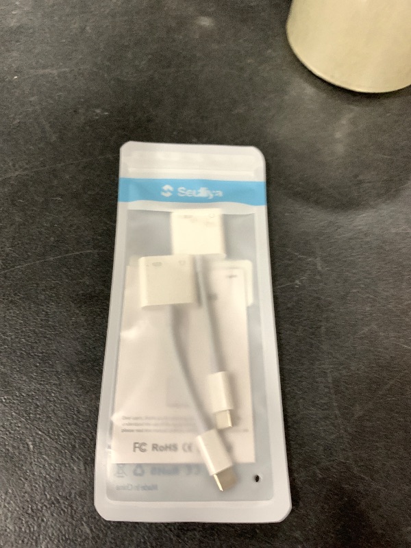 Photo 1 of Seulliya USB C to 3.5mm Headphone Jack and Charger Adapter, 2-in-1 Audio & Fast Charging Splitter for Apple iPhone 16/15/Pro/Pro Max, iPad, Samsung, Pixel, and More 2Pack