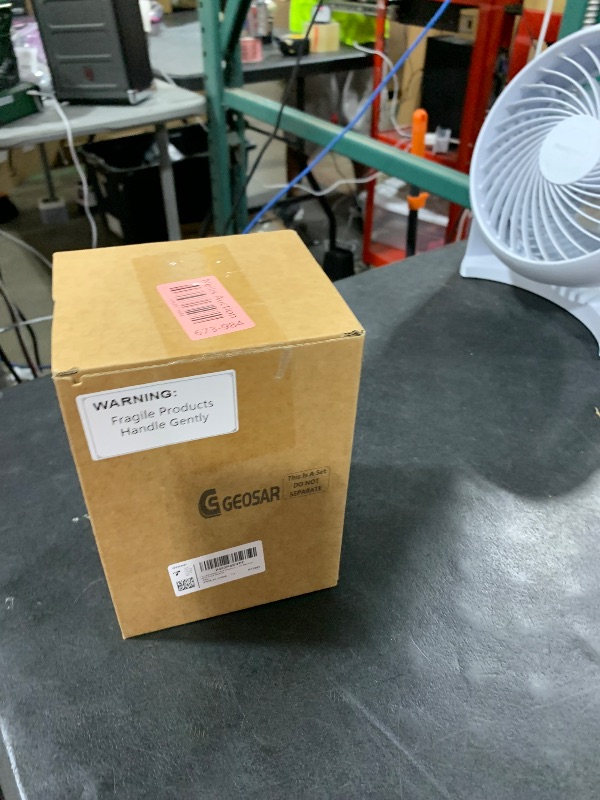 Photo 1 of Geosar 1 Pc Adjustable Label Dispenser 3 Disks Sticker Roll Holder Sticker Dispenser Clear Label Roll Holder Acrylic Tape Organizer Stand for Office Home Desktop