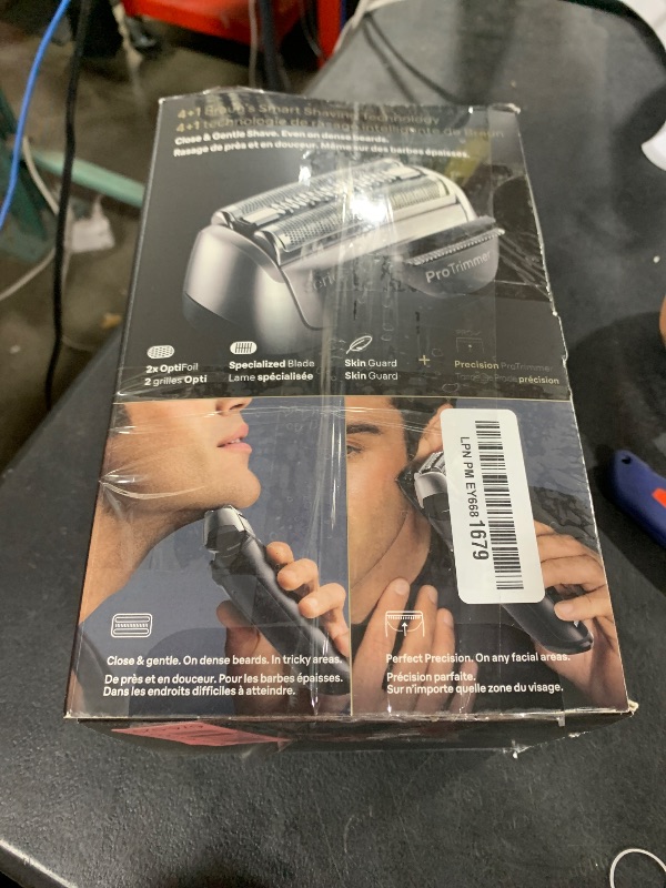 Photo 1 of Braun Series 8 8560cc Electric Razor for Men, 4+1 Shaving Elements & Precision Long Hair Trimmer, 5in1 SmartCare Center, Close & Gentle Even on Dense Beards, Wet & Dry Electric Razor, 60min Runtime