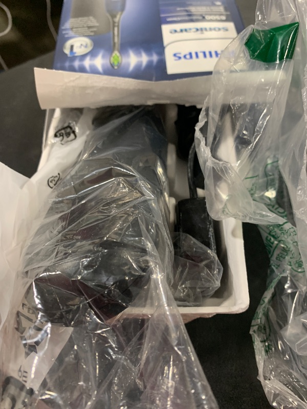 Photo 1 of Philips Sonicare ProtectiveClean 6500 Rechargeable Electric Toothbrush, with Pressure Sensor, 3 Cleaning Modes, SmarTimer and QuadPacer, 14-Day Battery Life, Charging Travel Case, Navy Blue, HX6462/07