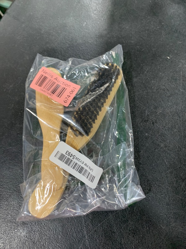 Photo 1 of OQXEJPHFN 2 Pcs Slick Back Hair Brush, Soft Bristle Brush, Hairbrush For All Hair Style-Regular